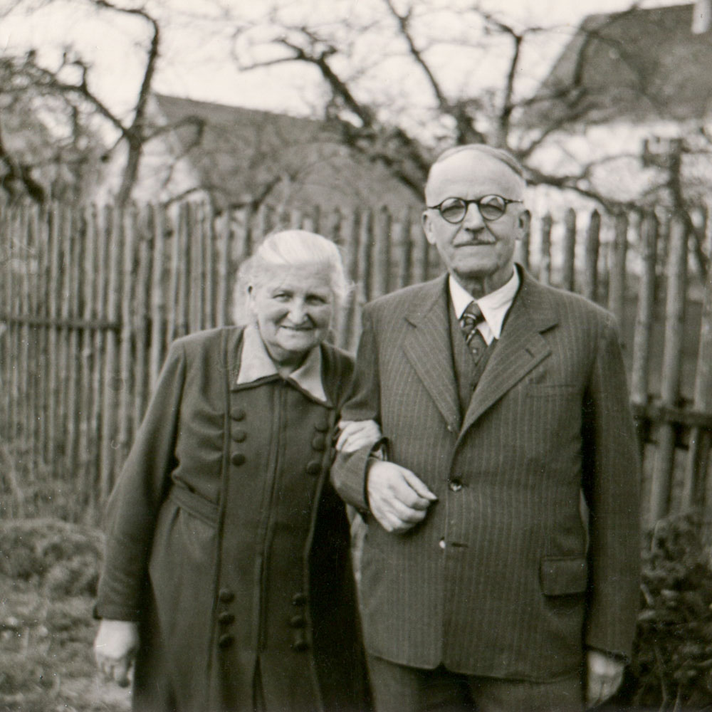 Hans Langer's Grandparents.